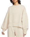 Nike Wmns Oversized Fleece Crew Sweatshirt (DJ7665-126)